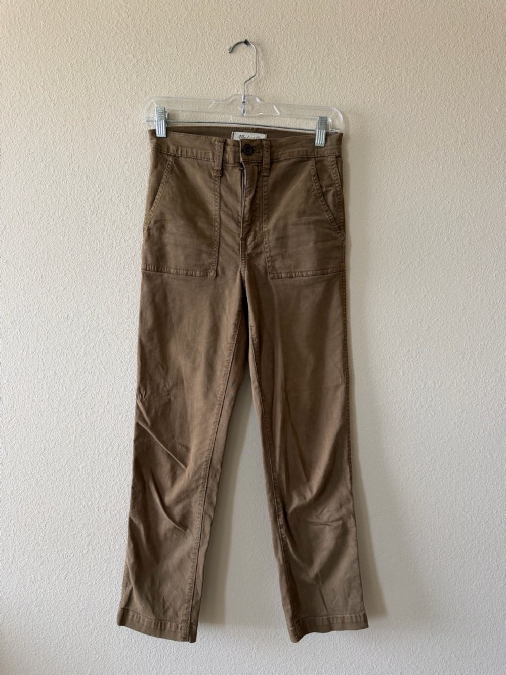 Madewell Brown Women's Straight-Leg Chinos